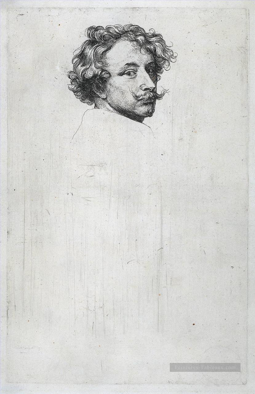 Autoportrait 1630 Baroque peintre de cour Anthony van Dyck Peintures à l'huile